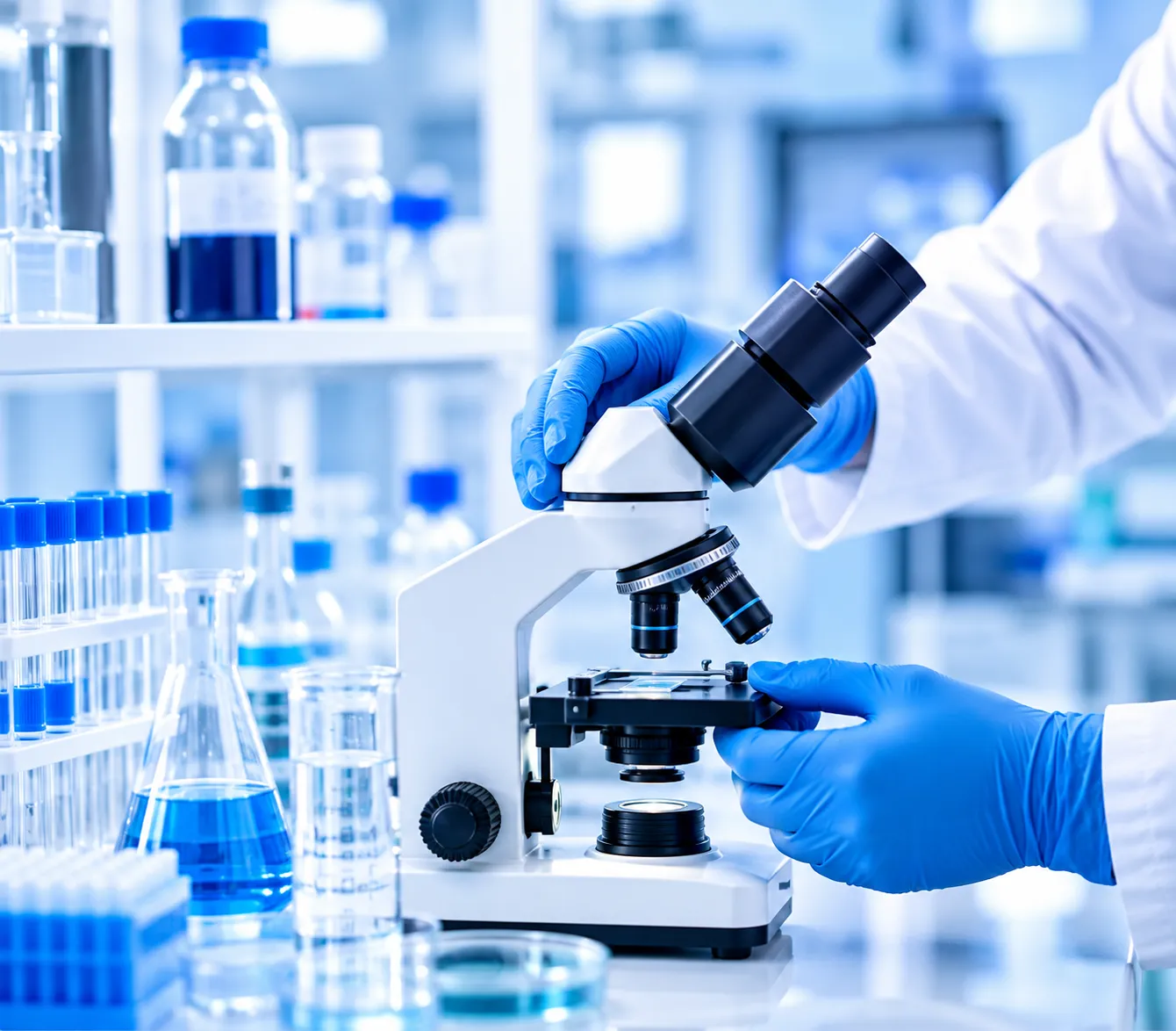 Quality assurance lab testing at Star Well Life Sciences LLP